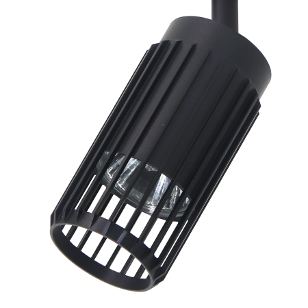 MiLagro ML0293 - Vertical Black Track 1xGU10 nastrojowe światło