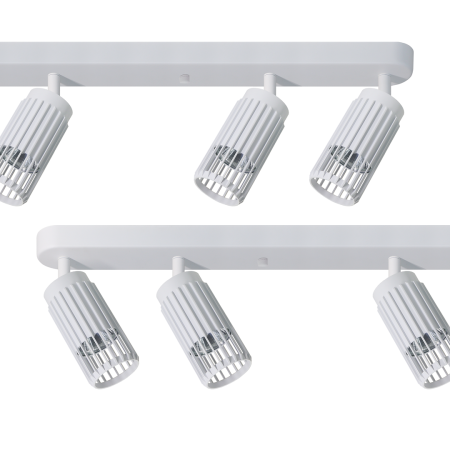 MiLagro ML0307 - Vertical White Spot 6xGU10 designerskie oświetlenie