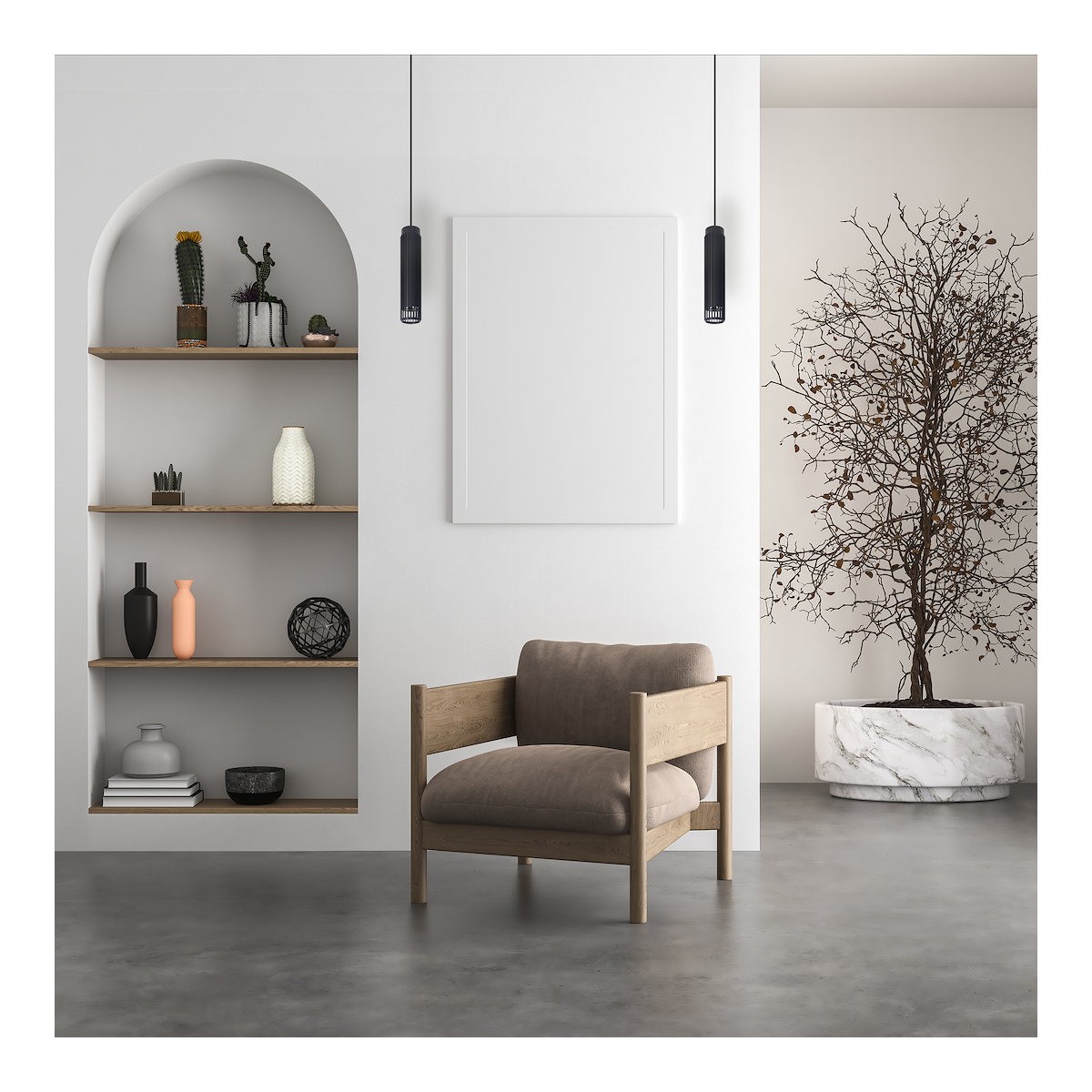 MiLagro ML0298 - Vertical Black Lampa Wisząca nowoczesne lampy do wnę