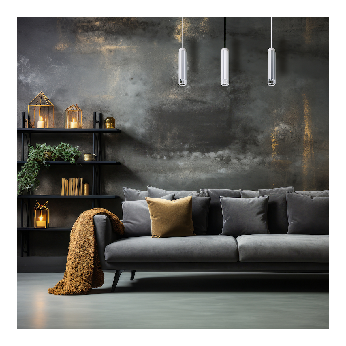 Vertical Biały Lampa Wisząca 1xGU10 ML0308
