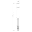 MiLagro VERTICAL WHITE LAMPA WISZĄCA 1xGU10 ML0308