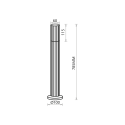 MiLagro ML0301 VERTICAL BLACK ogrodowa
