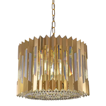 MiLagro ML0393 żyrandol RITZ GOLD glamour