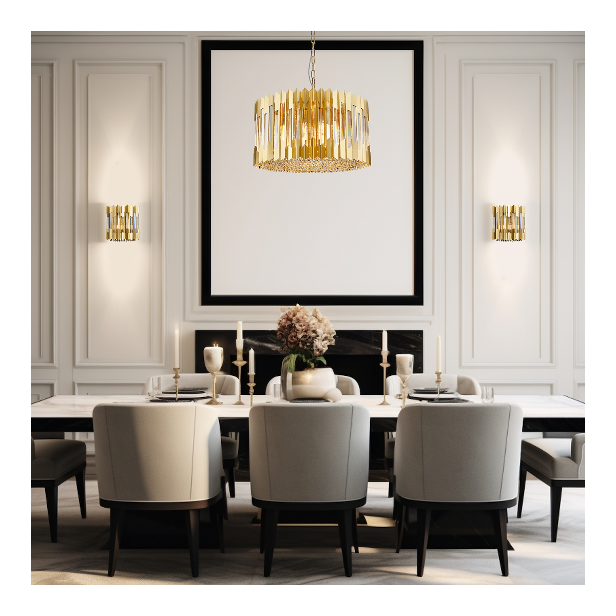 MiLagro Kinkiet RITZ GOLD 2xE14 ML0397