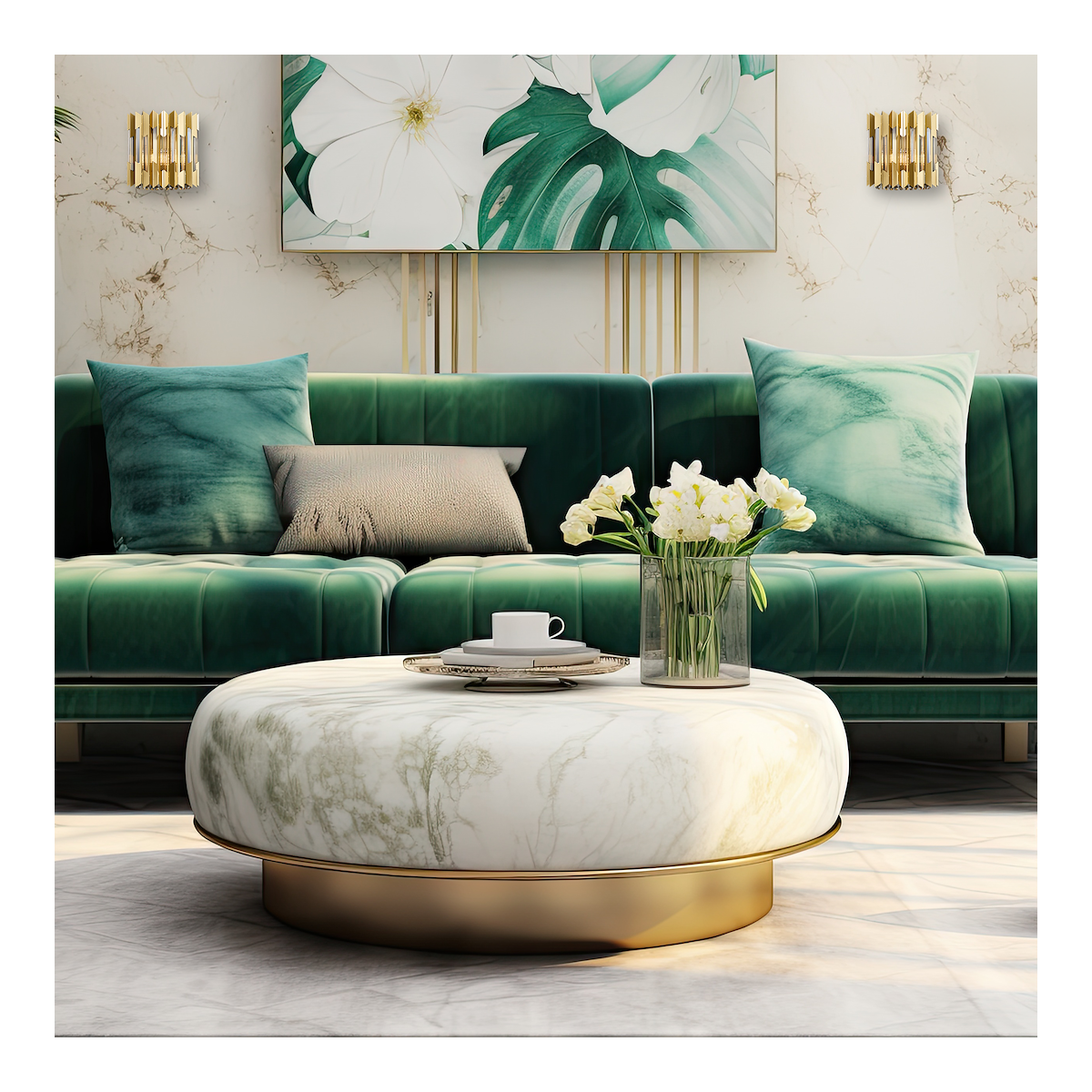 MiLagro ML0397 kinkiet RITZ GOLD glamour