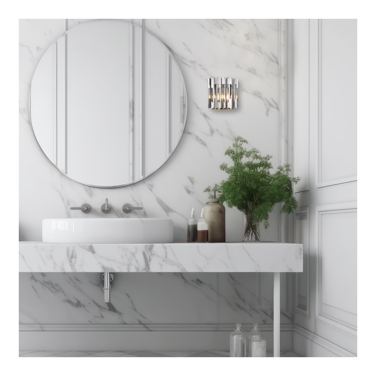 MiLagro Kinkiet RITZ CHROME 2xE14 ML0398