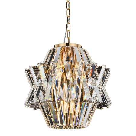 MiLagro ML0399 żyrandol CROWN GOLD