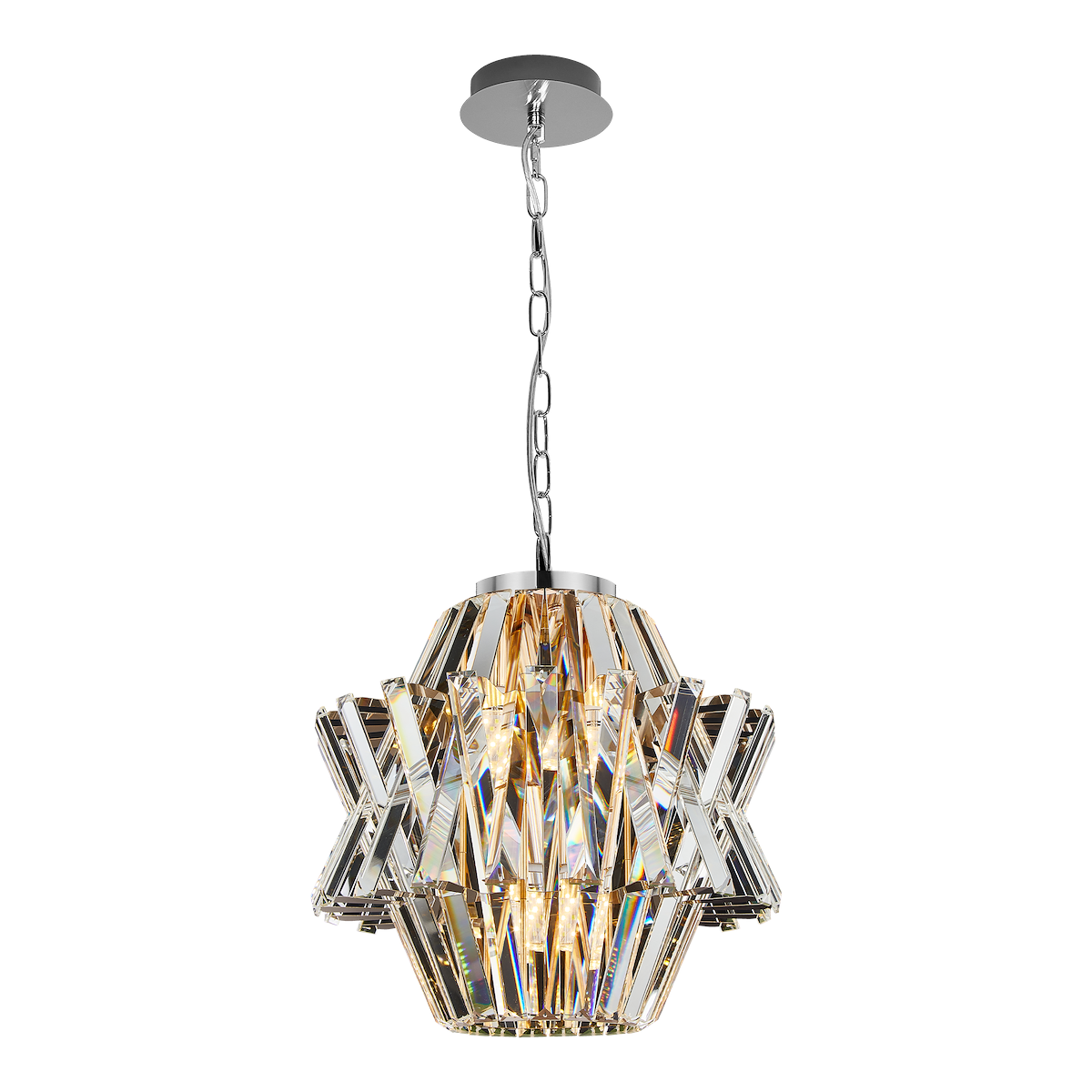 MiLagro ML0400 żyrandol CROWN CHROME