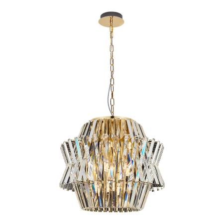 MiLagro ML0401 żyrandol CROWN GOLD 12xE14