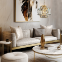 MiLagro ML0401 żyrandol CROWN GOLD 12xE14