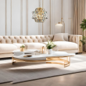 MiLagro ML0401 żyrandol CROWN GOLD 12xE14