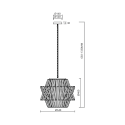 MiLagro ML0401 żyrandol CROWN GOLD 12xE14