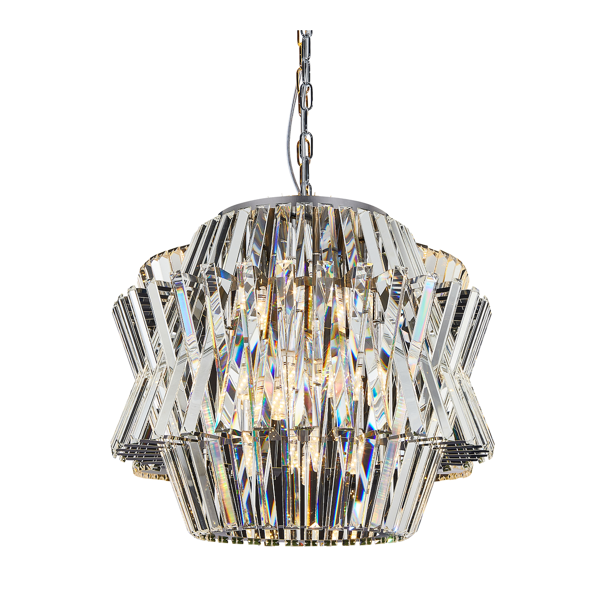 MiLagro Żyrandol CROWN CHROME 12xE14 ML0402