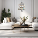 MiLagro ML0404 żyrandol AURELIA CHROME