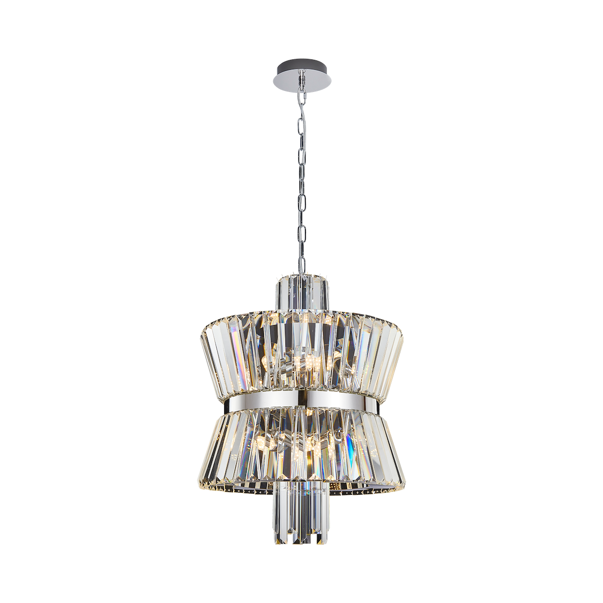 MiLagro ML0404 żyrandol AURELIA CHROME