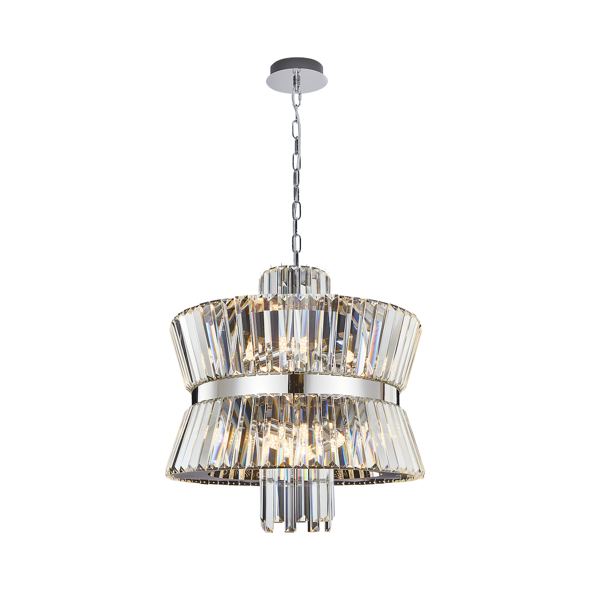 MiLagro ML0406 żyrandol AURELIA CHROME
