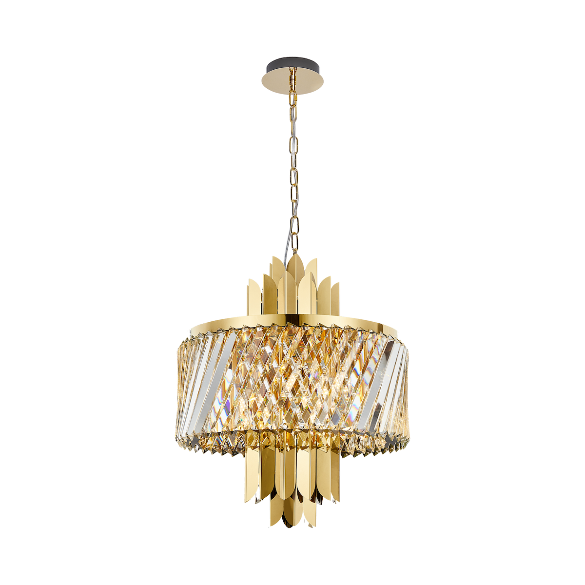 MiLagro ML0407 żyrandol MARGOT GOLD