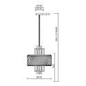 MiLagro Żyrandol MARGOT CHROME 6xE14 ML0408