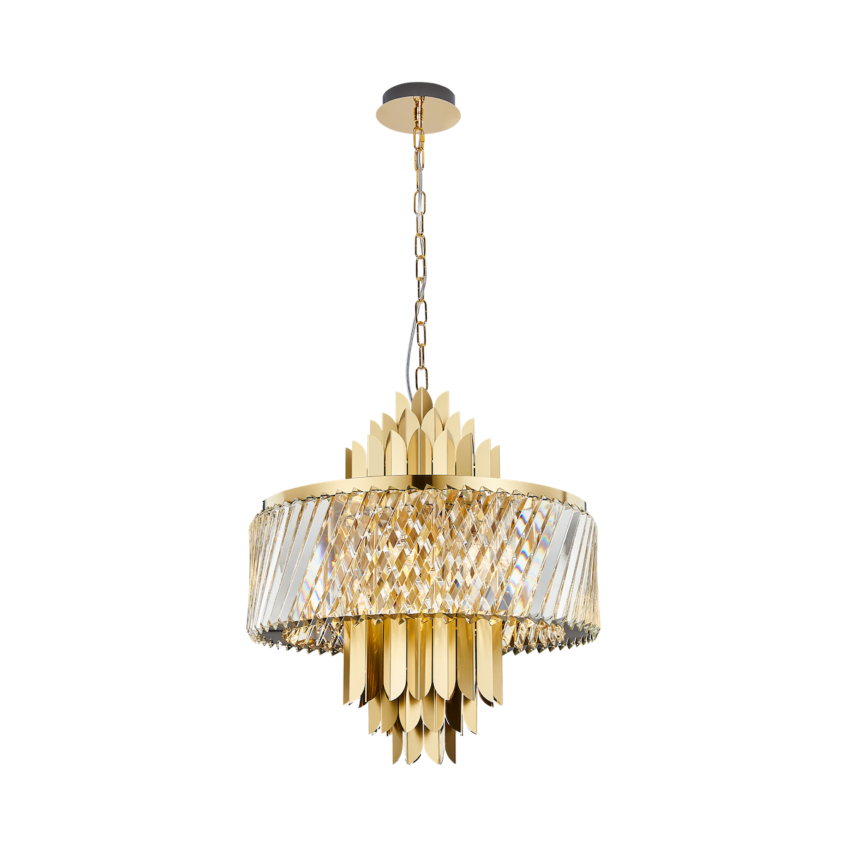MiLagro ML0409 żyrandol MARGOT GOLD