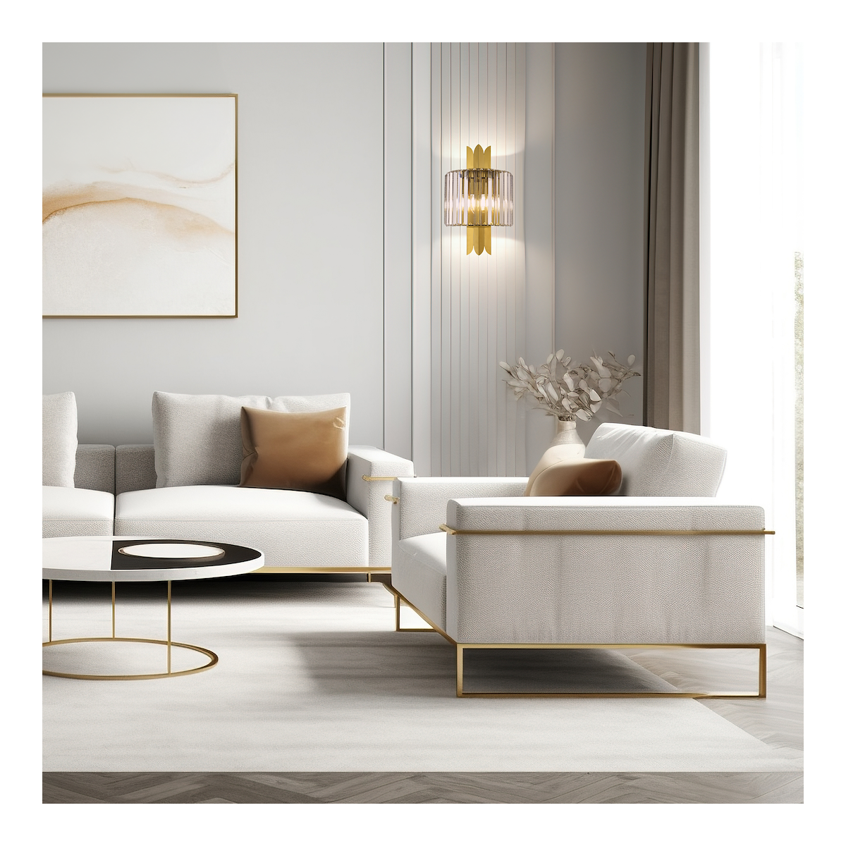 MiLagro Kinkiet MARGOT GOLD 2xE14 ML0411