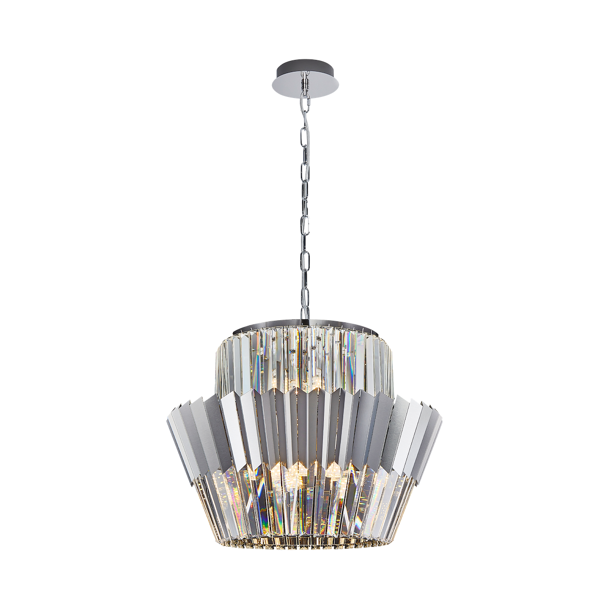 MiLagro Żyrandol DONNA CHROME 12xE14 ML0416