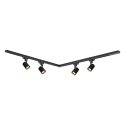 MiLagro ML0684 VOLF Track czarny 4xGU10