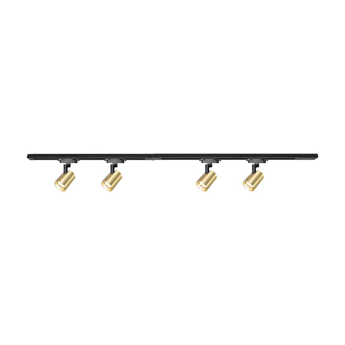 MiLagro Zestaw Volf Track Złoty 4xGU10 1,5m ML0686