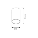 MiLagro Oprawa Ricky Downlight Złoty 1xGU10 ML0688