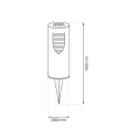 EKO-LIGHT EK0722 słupek solarny Mike 3000K