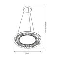 Lampa wisząca NEST 43W LED ML0524