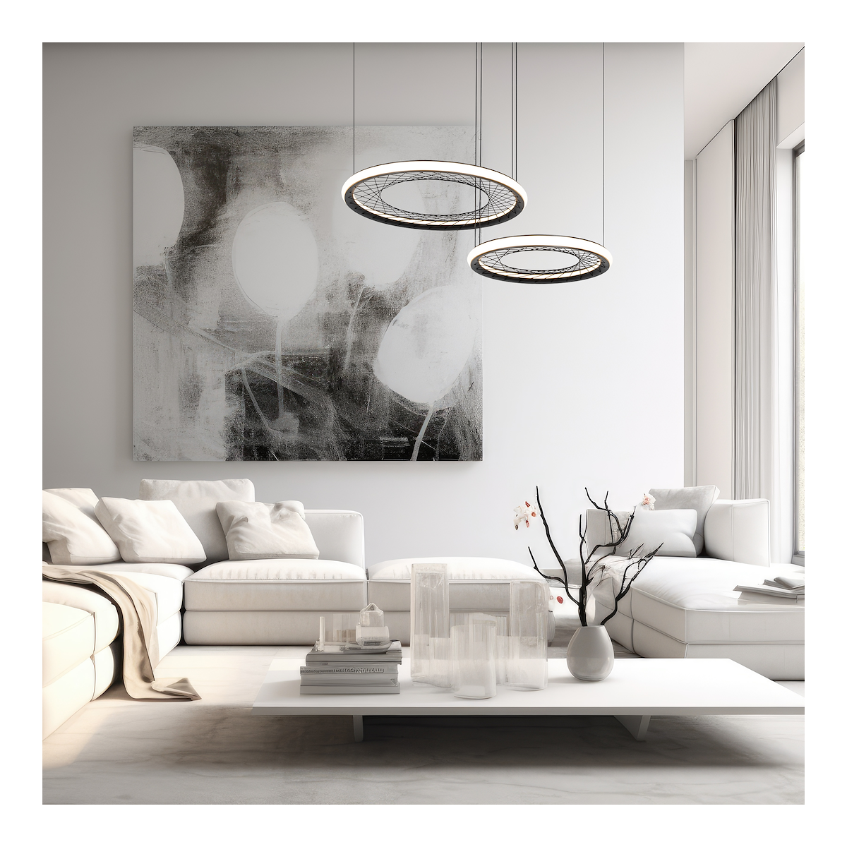 Lampa wisząca NEST 77W LED ML0525