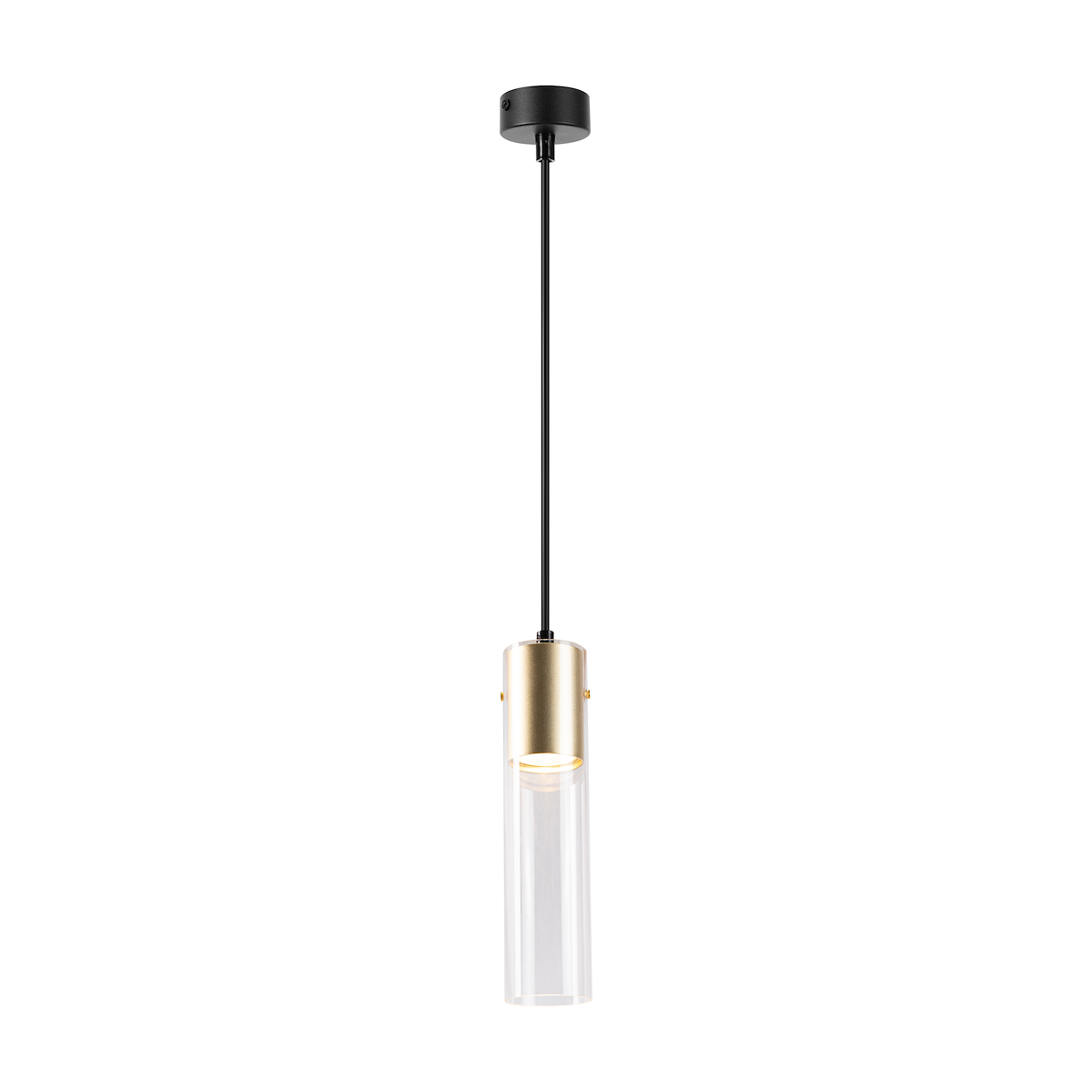MiLagro Lampa Wisząca Ricky Złoty 1xGU10 ML0845