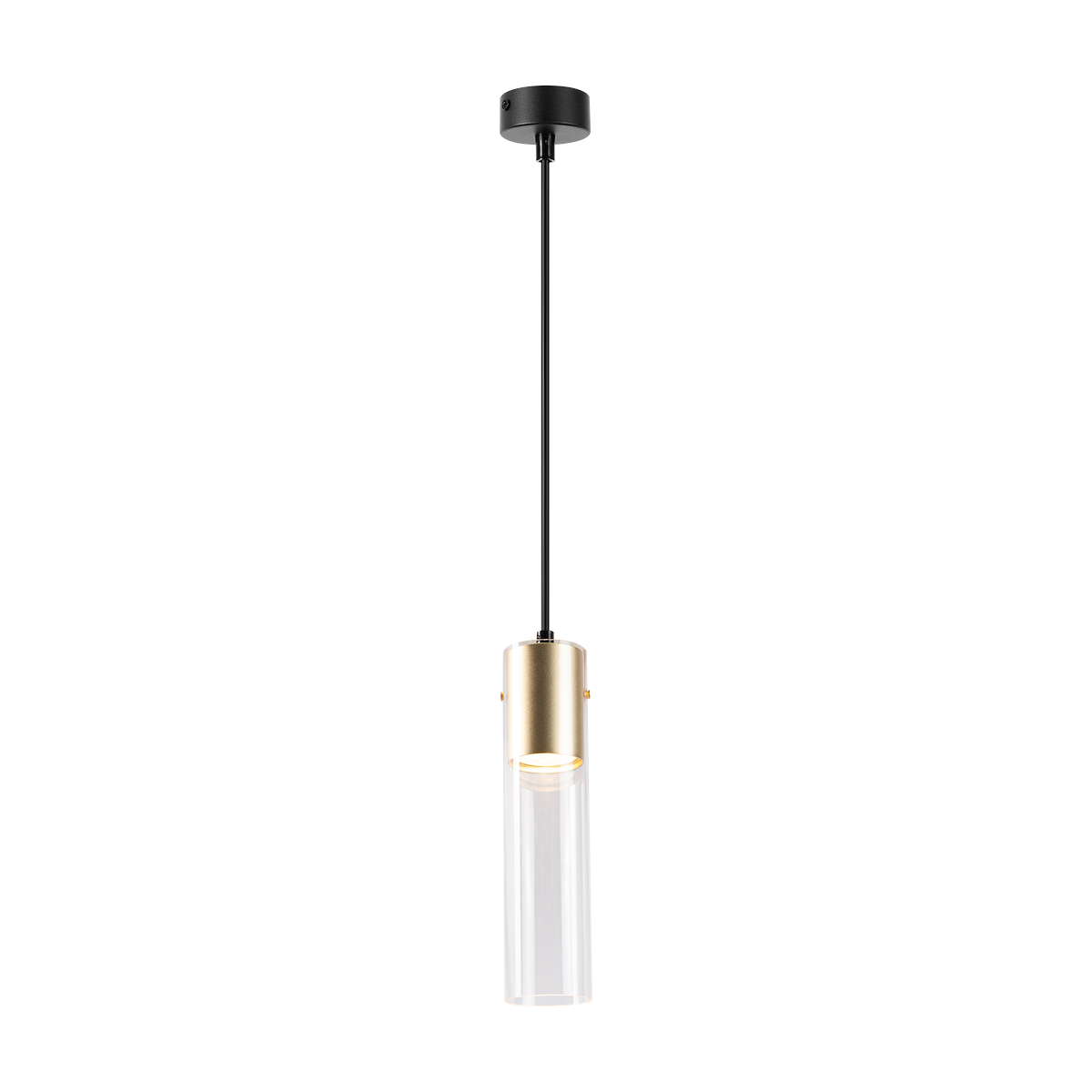 MiLagro Lampa Wisząca Ricky Złoty 1xGU10 ML0845