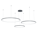 MiLAGRO Saturno czarna 100W LED
