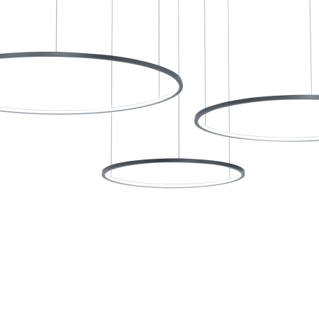 MiLAGRO Saturno czarna 100W LED