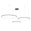 MiLAGRO Saturno czarna 100W LED