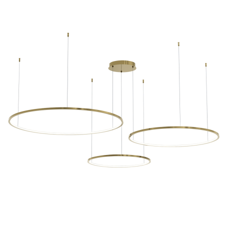 MiLagro Lampa wisząca Saturno Gold 100W LED ML0847