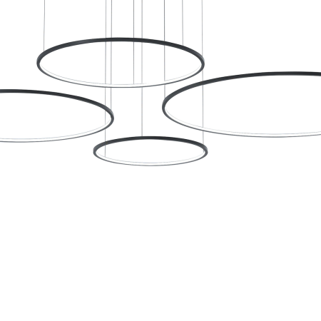 MiLAGRO Saturno czarna 120W LED
