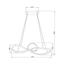 MiLagro ML8117 Marco Chrome lampa LED