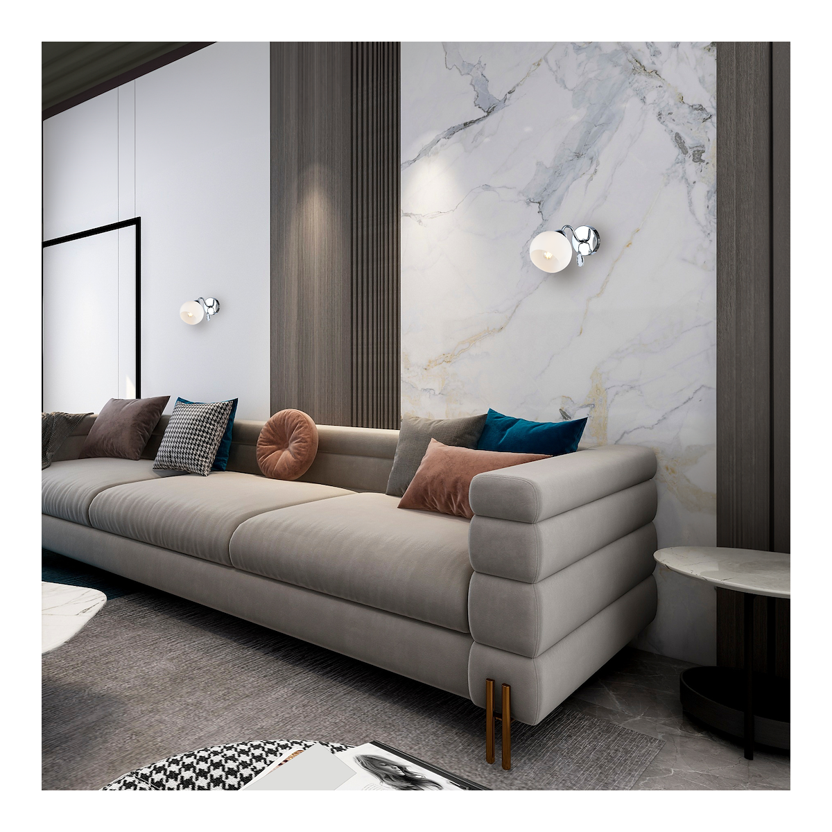 MiLagro Kinkiet Connor 1xE27 Biały MLP0875