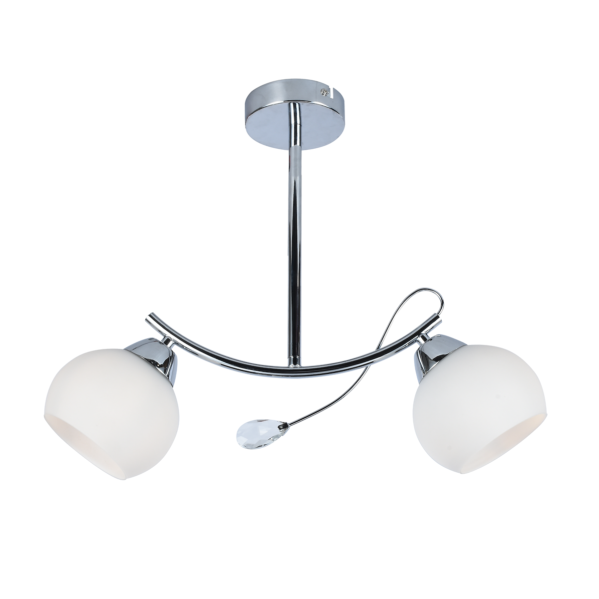 MiLagro Lampa sufitowa Connor 2xE27 Biały MLP0876