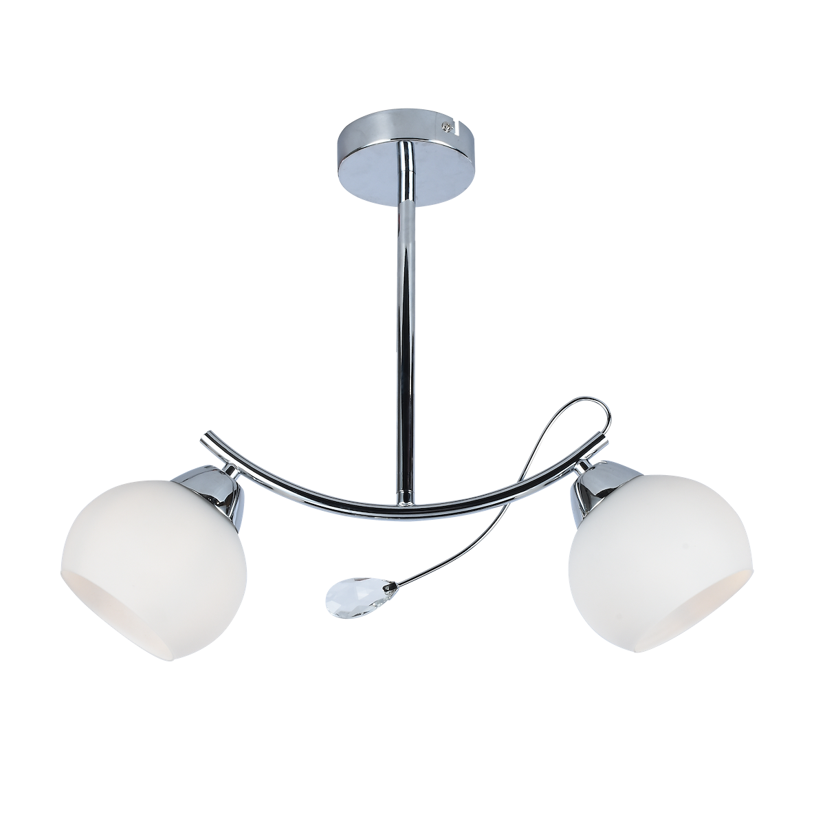 MiLagro Lampa sufitowa Connor 2xE27 Biały MLP0876