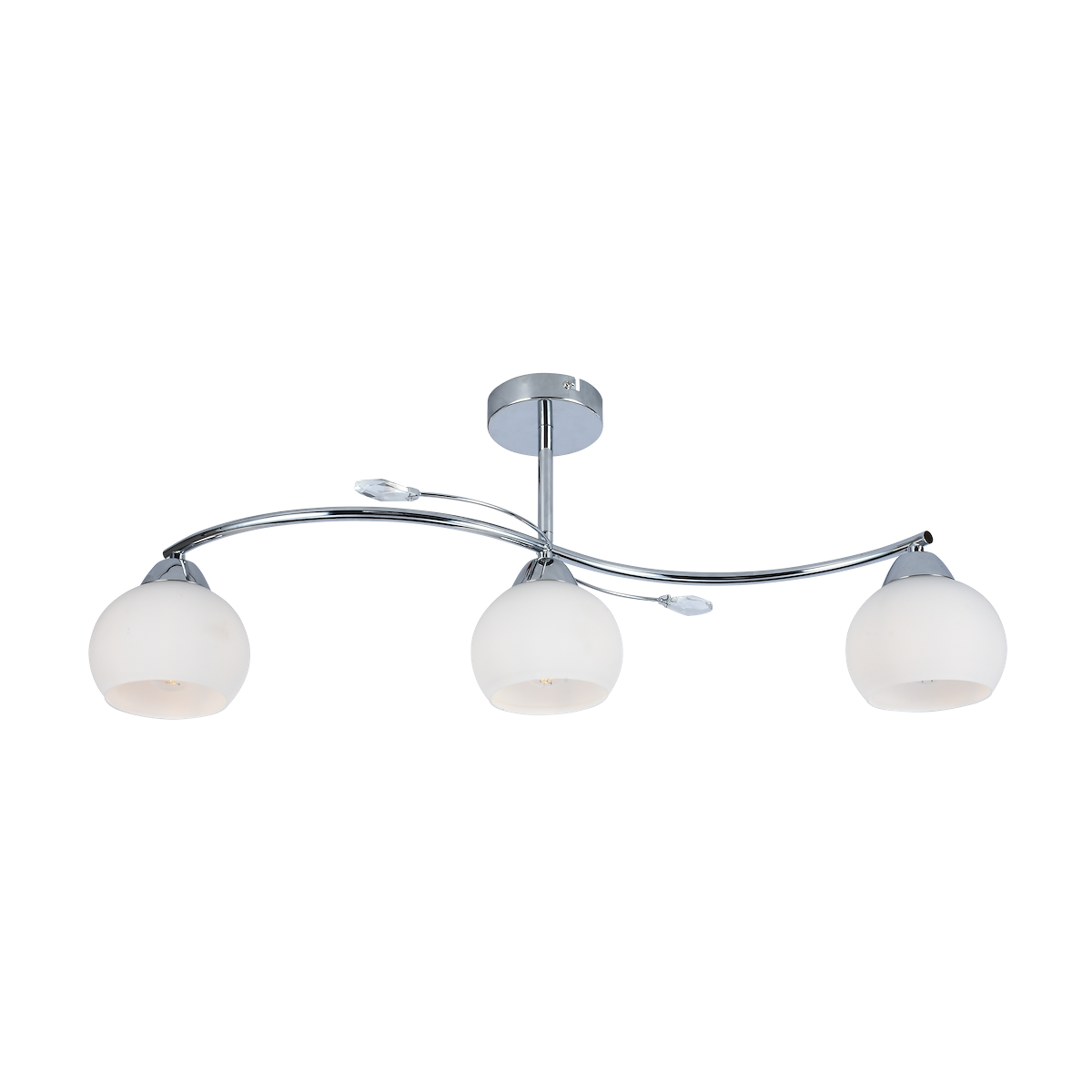 MiLagro Lampa sufitowa Connor 3xE27 Biały MLP0877