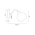 Kinkiet Connor 1xE27 ML0872