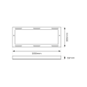 MiLagro EKP0576 ramka LED 120x30
