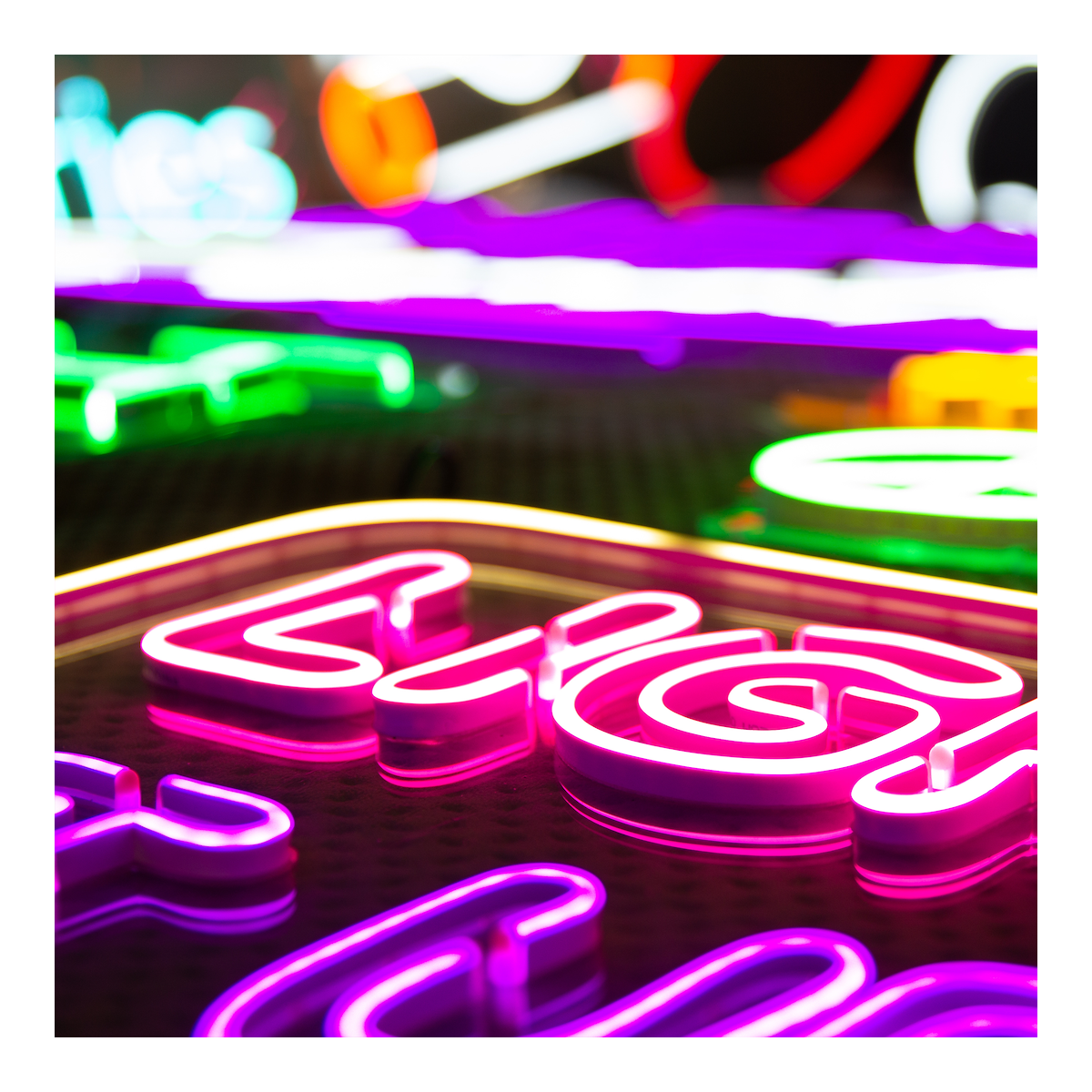 MiLagro EKF1036 fioletowy neon LED