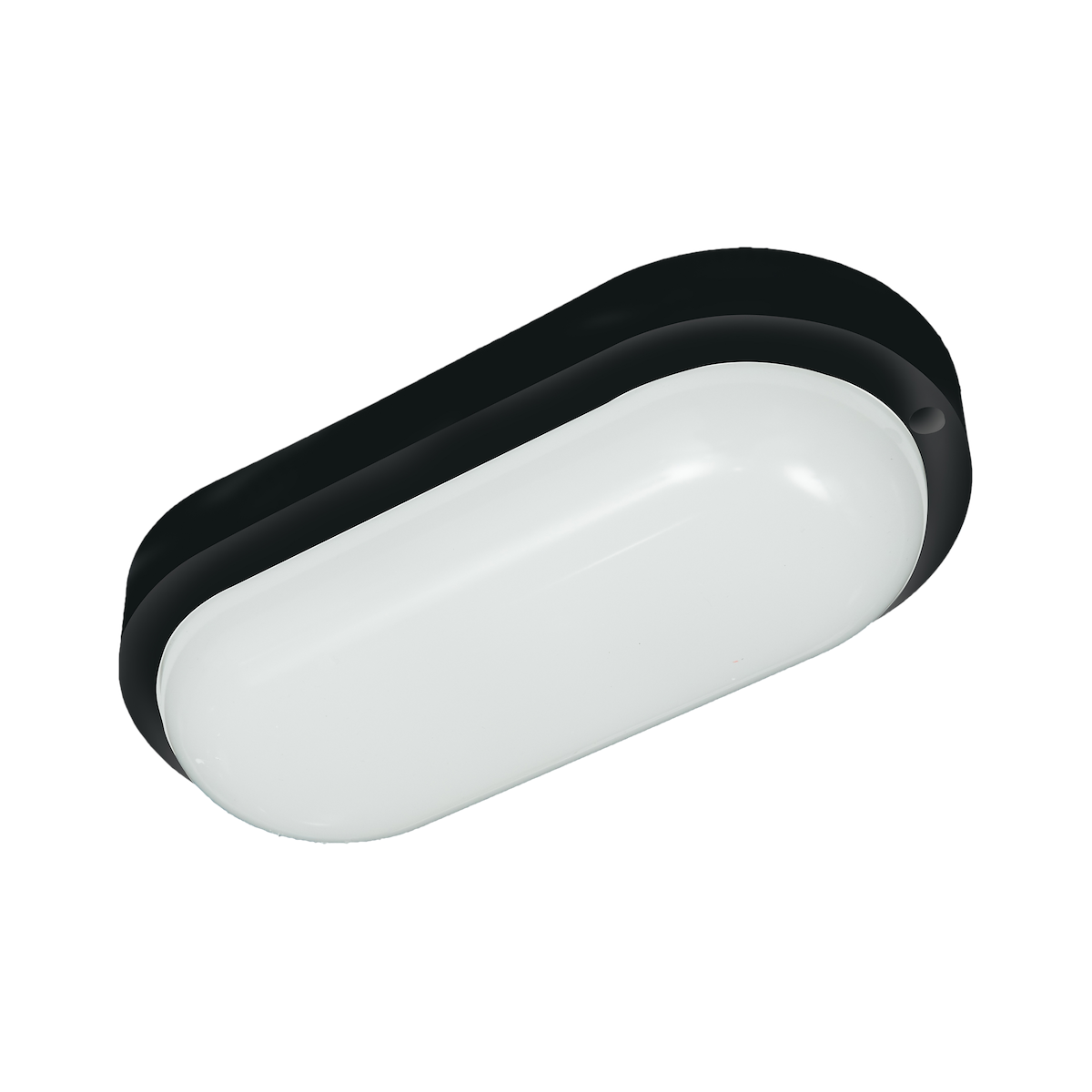 MiLagro Oprawa Kanałowa Davo Owal 8W 4000K IP64 Czarny EK1039