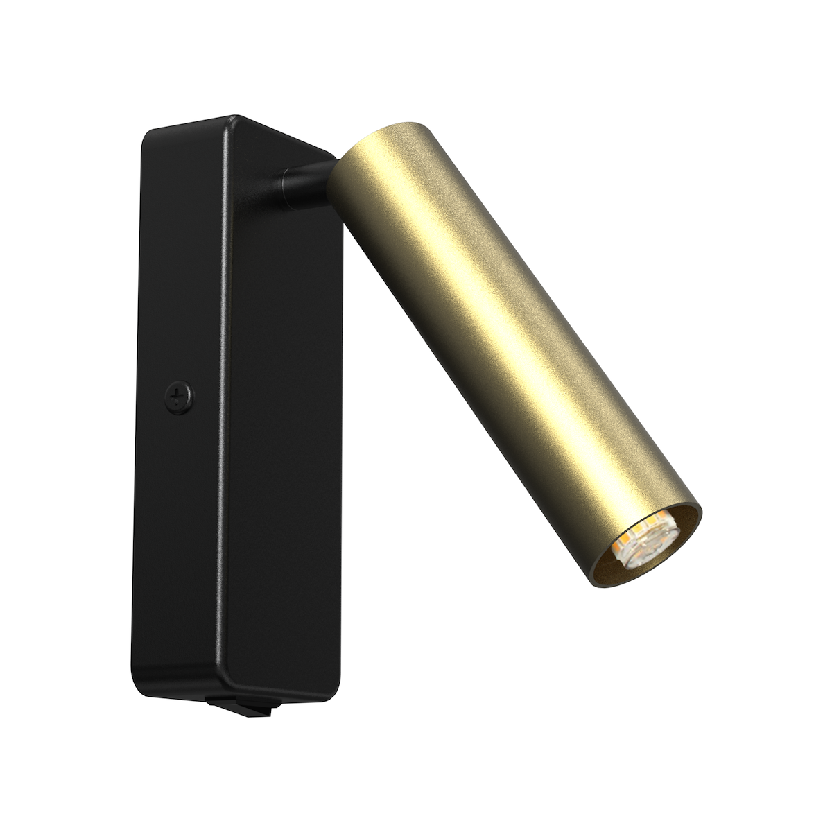 MiLagro ML1014 kinkiet czarno złoty