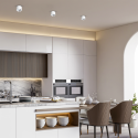 MiLagro Oprawa natynkowa Redondo Biały 1xAR111 GU10 ML1075