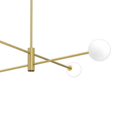 MiLagro Lampa sufitowa DORI GOLD 4xG9 MLP8573